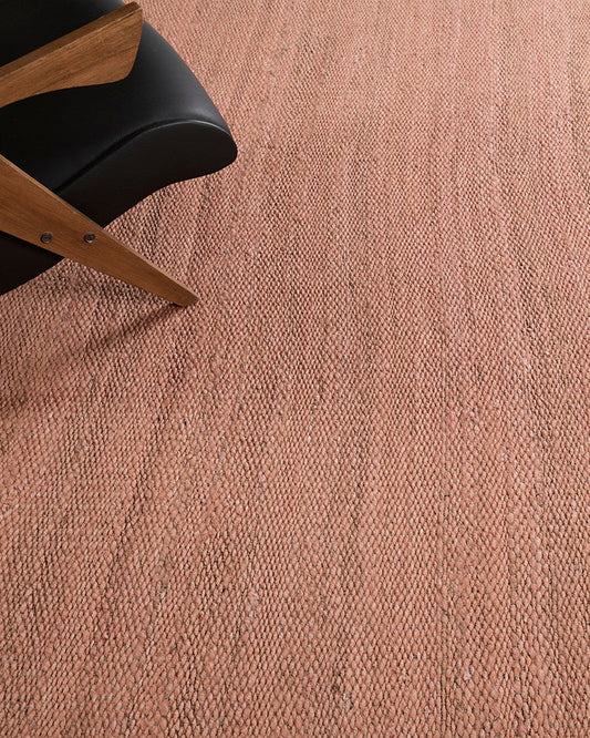 Hemp Sand Flatweave in Copper, Loam Collection