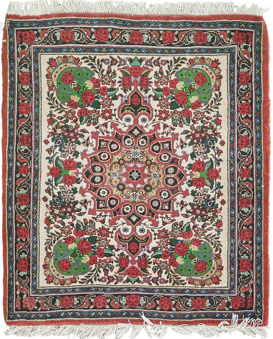 Persian Rug 3318 Vintage Persian Bidjar 30377