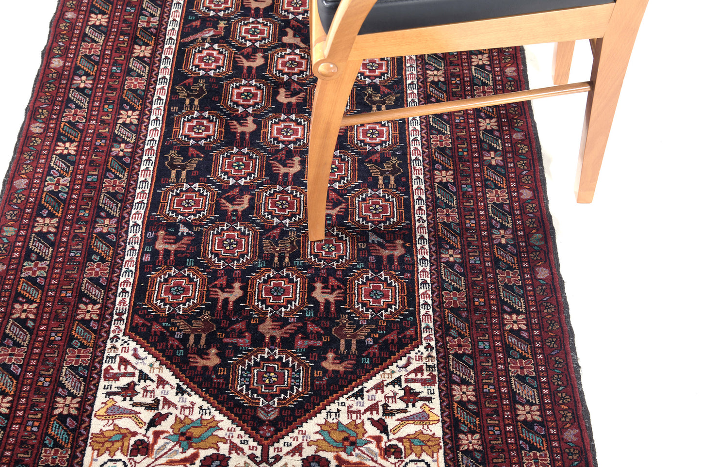 Persian Rug 4349 Vintage Persian Turkoman Runner 30378