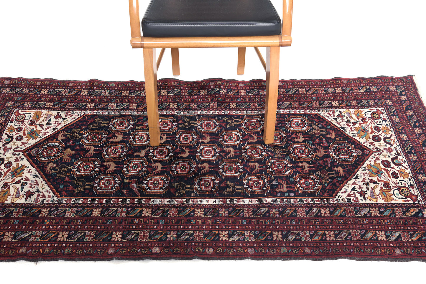 Persian Rug 4348 Vintage Persian Turkoman Runner 30378