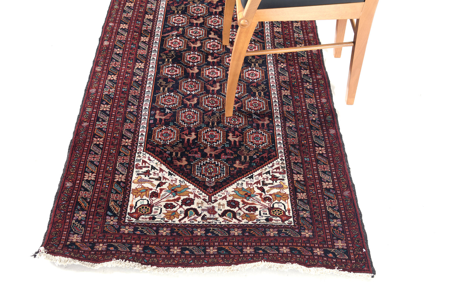 Persian Rug 4347 Vintage Persian Turkoman Runner 30378