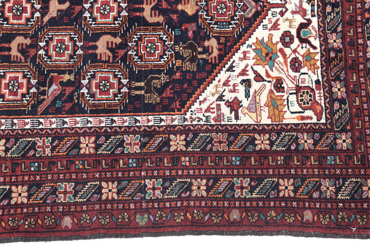 Persian Rug 4345 Vintage Persian Turkoman Runner 30378