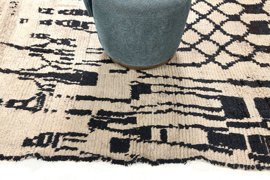 Modern Rug Image 12645 Vintage Moroccan Azilal Tribe Rug