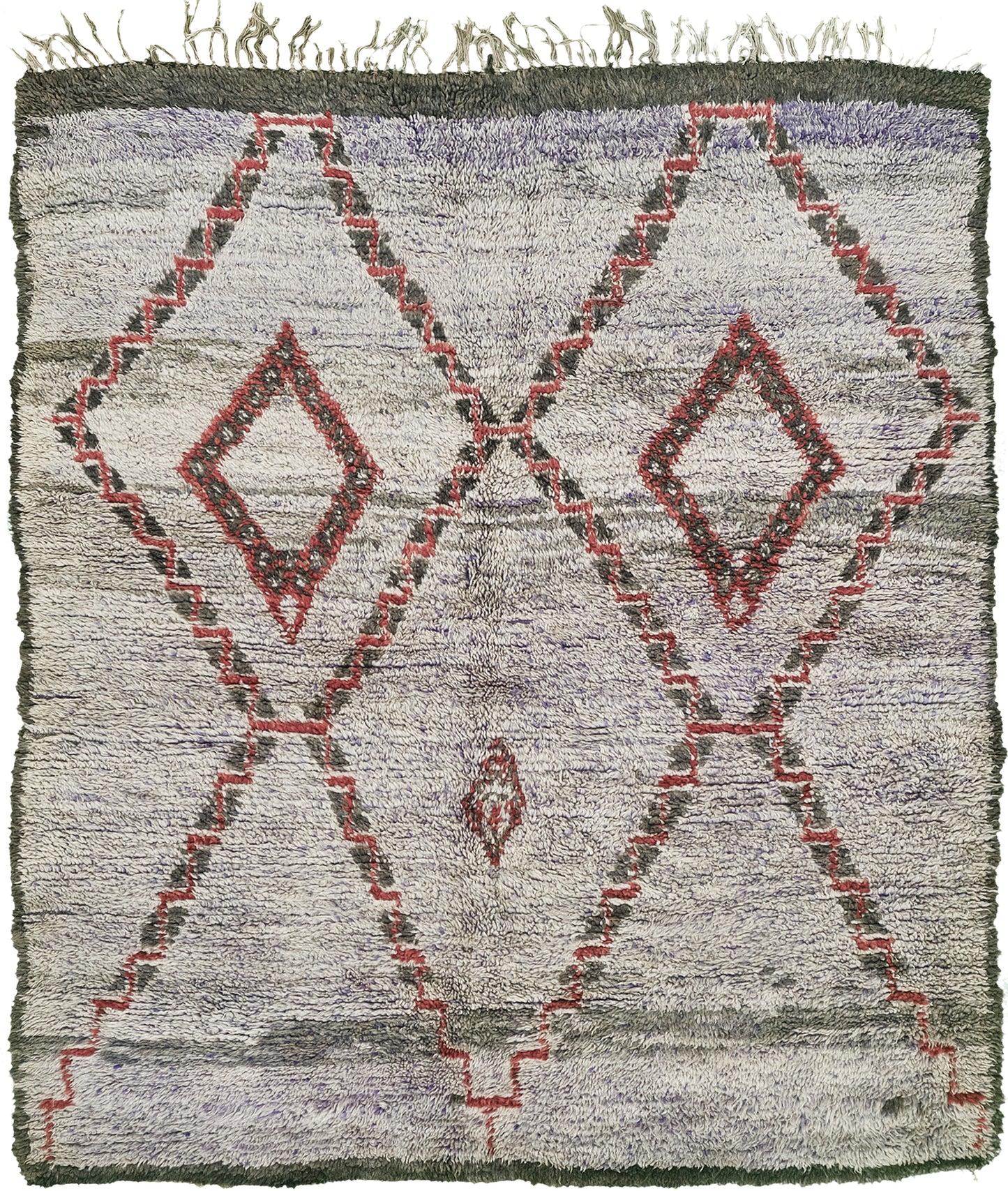 Modern Rug Image 12806 Vintage Moroccan Beni M'Guild Tribe Rug