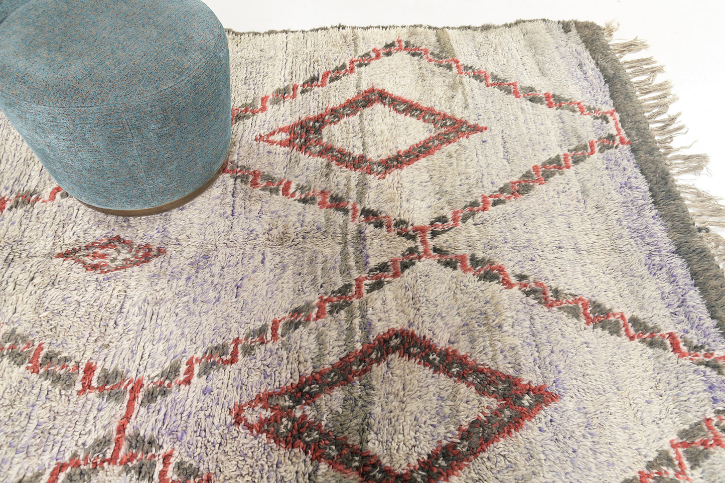 Modern Rug Image 12809 Vintage Moroccan Beni M'Guild Tribe Rug
