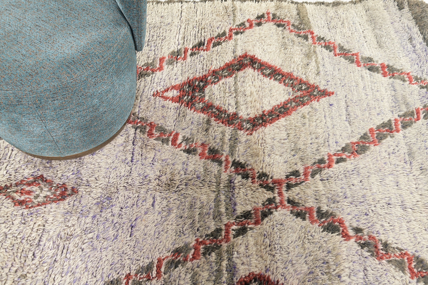 Modern Rug Image 12808 Vintage Moroccan Beni M'Guild Tribe Rug