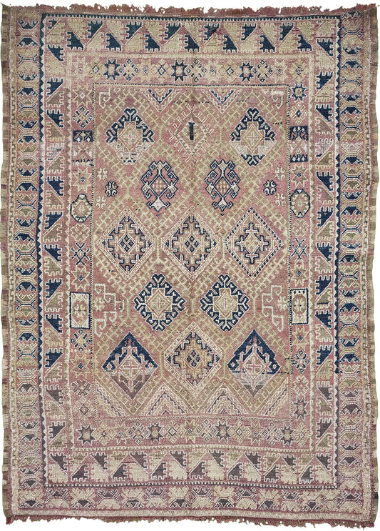 Modern Rug Image 12801 Vintage Moroccan Beni M'Guild Tribe Rug