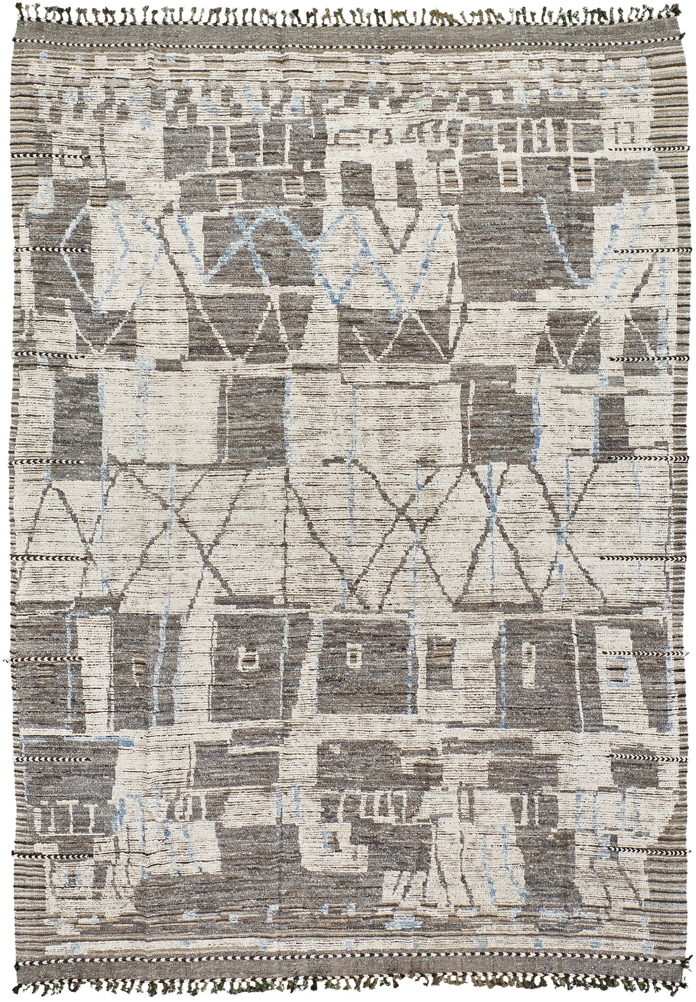 Modern Rug Image 6825 Meghighda, Atlas Collection, Seasons