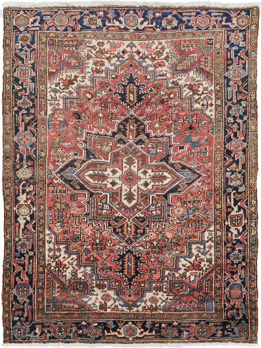 Persian Rug 617 Antique Persian Heriz 30668