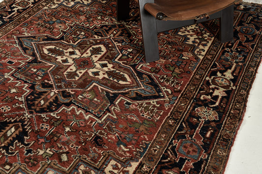 Persian Rug 618 Antique Persian Heriz 30668