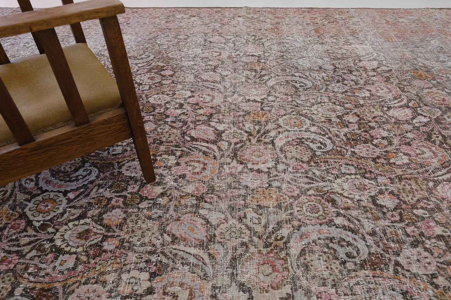 Persian Rug 1796 Antique Persian Mashad