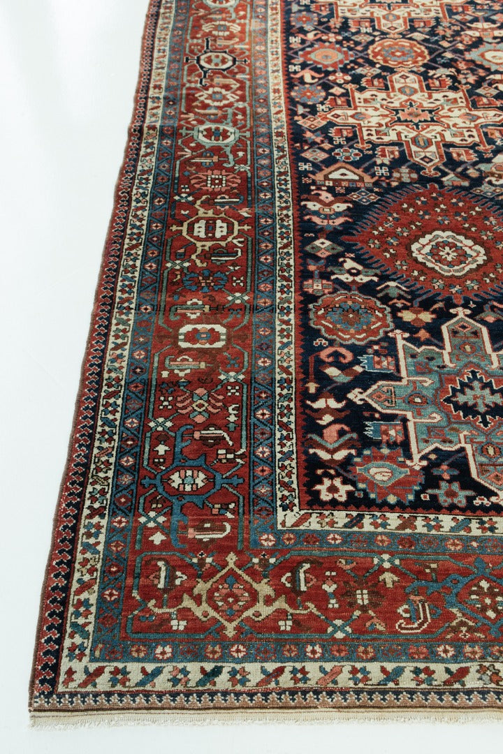 Antique Persian Heriz Rug 50791