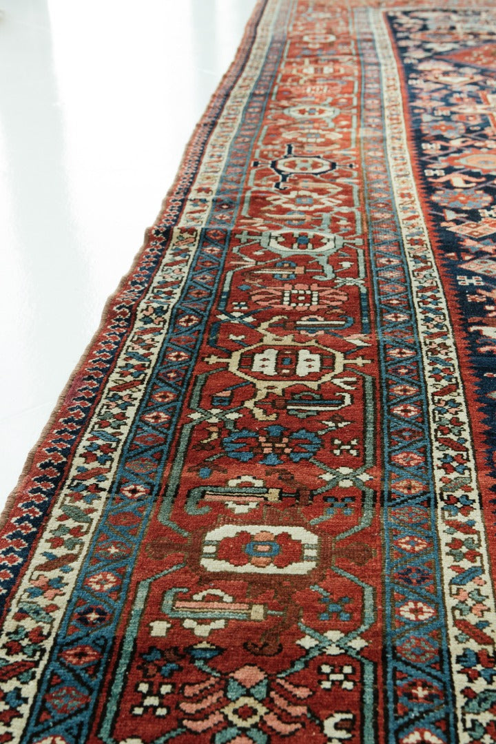 Antique Persian Heriz Rug 50791