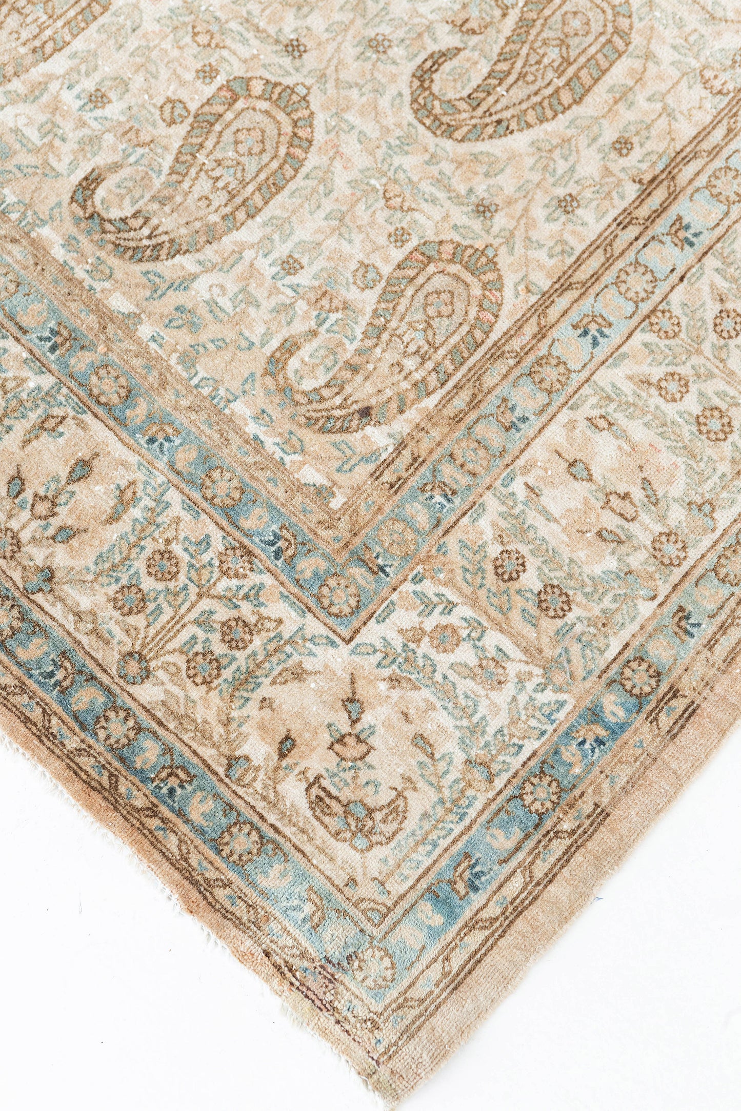 Persian Rug 4072 Vintage Persian Qum Bote Rug 51189