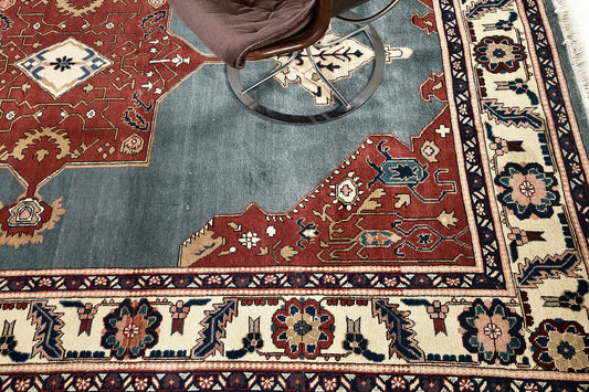 Persian Rug 3403 Vintage Persian Heriz Rug 51929