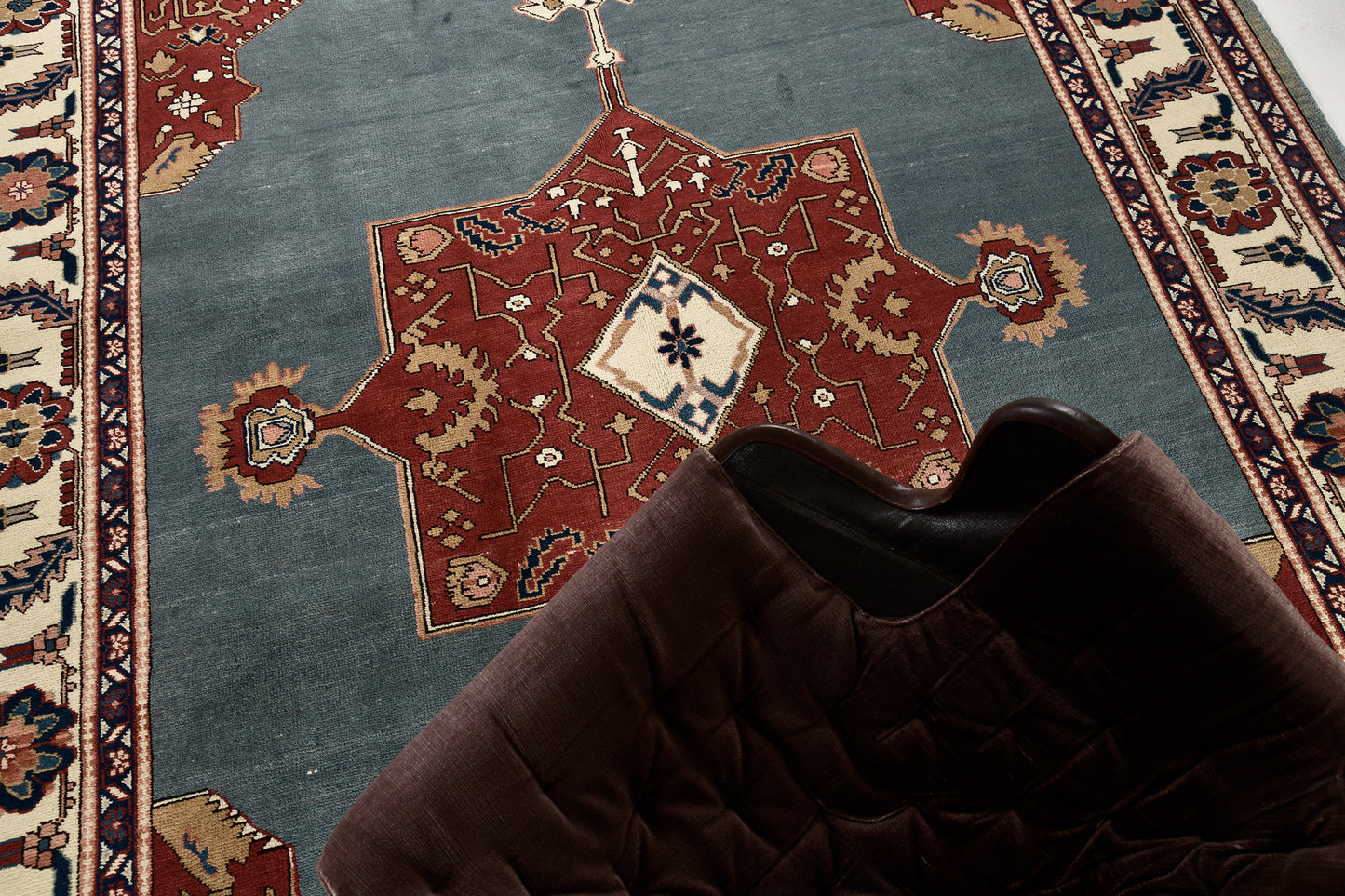 Persian Rug 3404 Vintage Persian Heriz Rug 51929