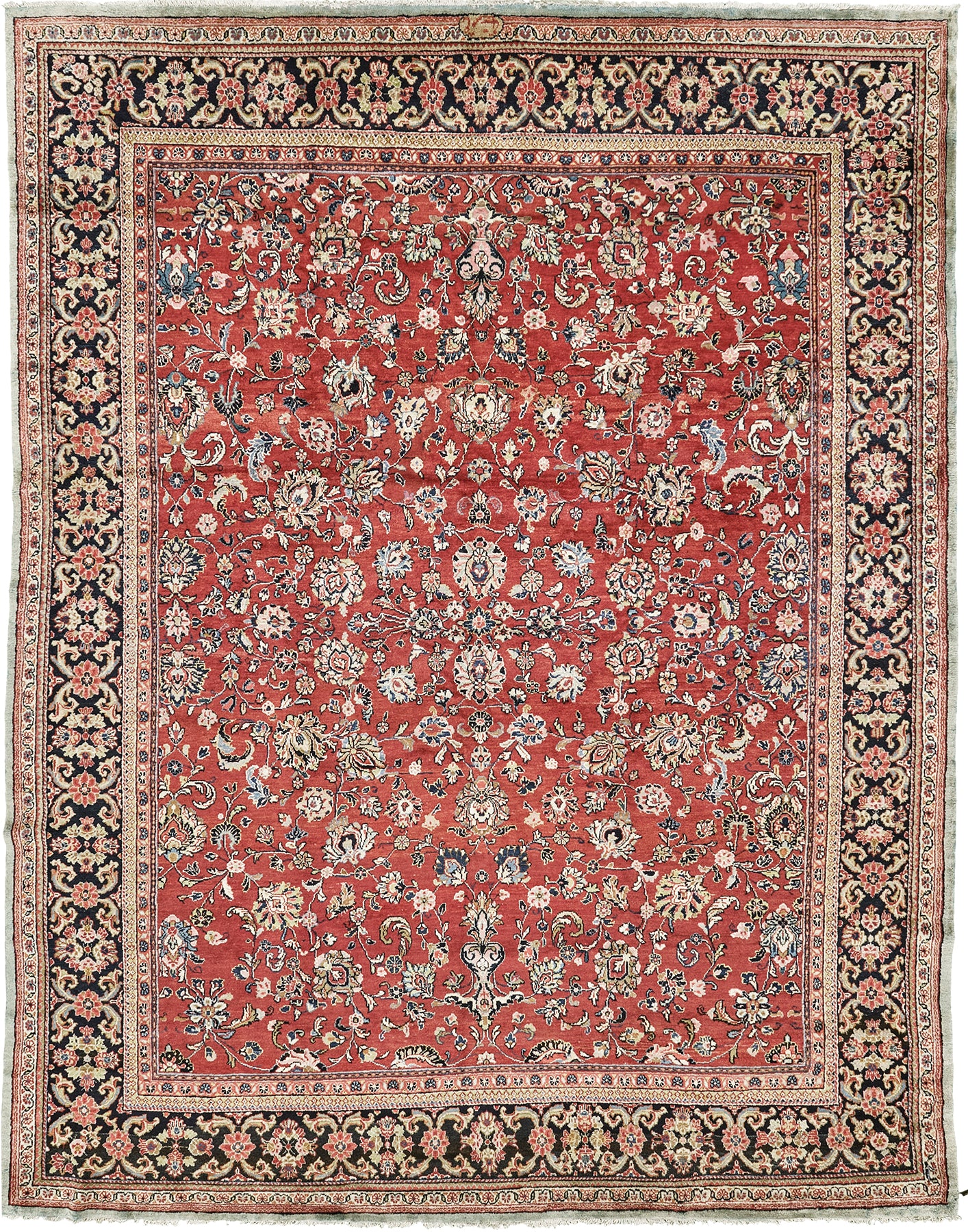 Vintage Persian Mahal Style Allover Design 52081