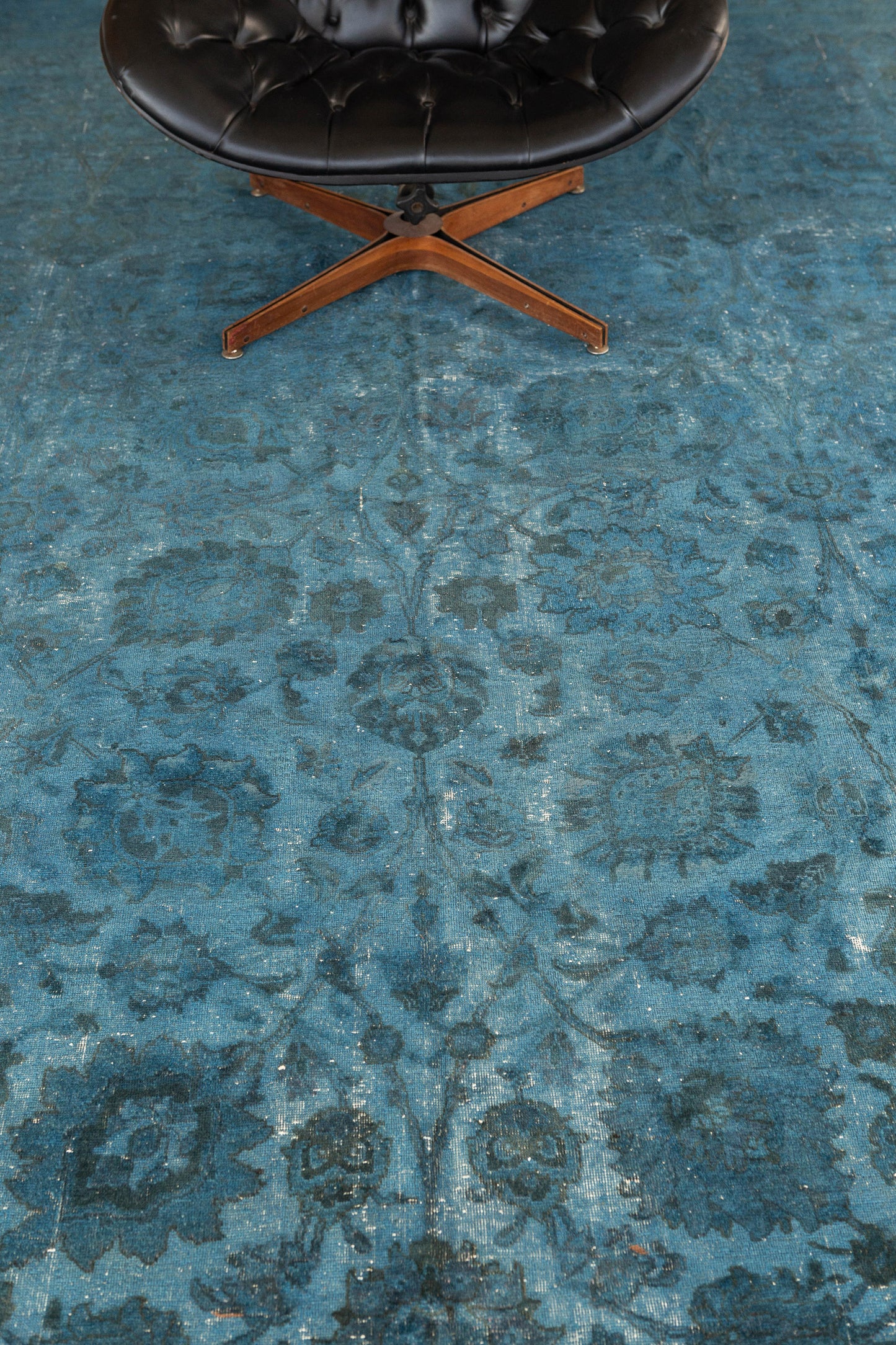 Persian Rug 4053 Vintage Persian Overdyed Tabriz Rug 52524