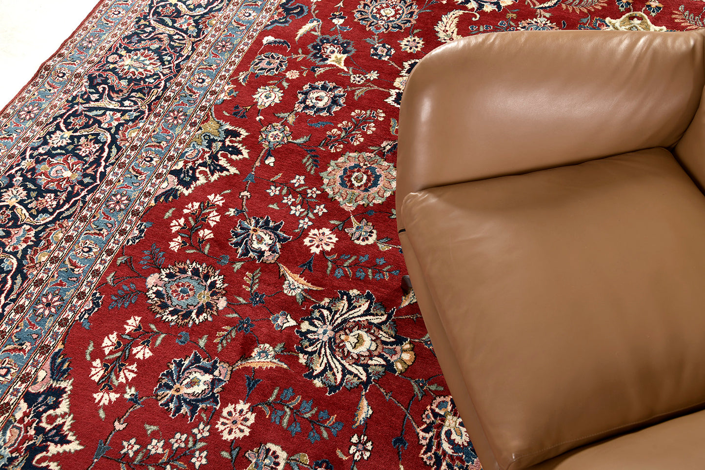 Persian Rug 3688 Vintage Persian Kashan Style Allover Design 52601