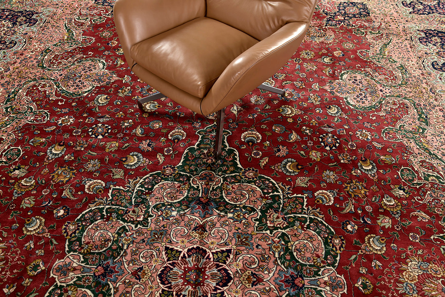 Persian Rug 4241 Vintage Persian Tabriz 53755