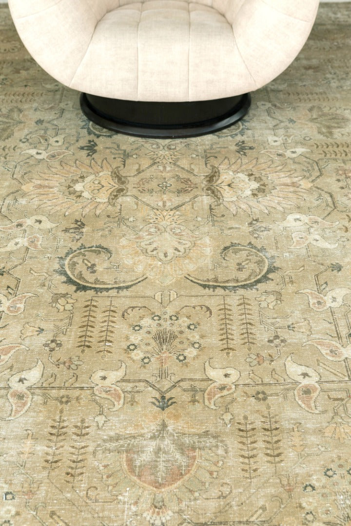 Vintage Persian Tabriz Rug 55035