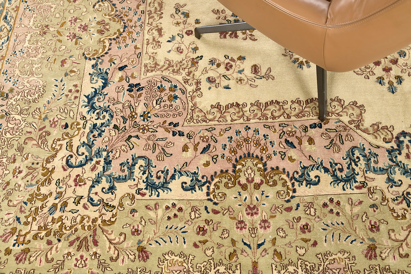 Vintage Persian Kerman Rug 55039
