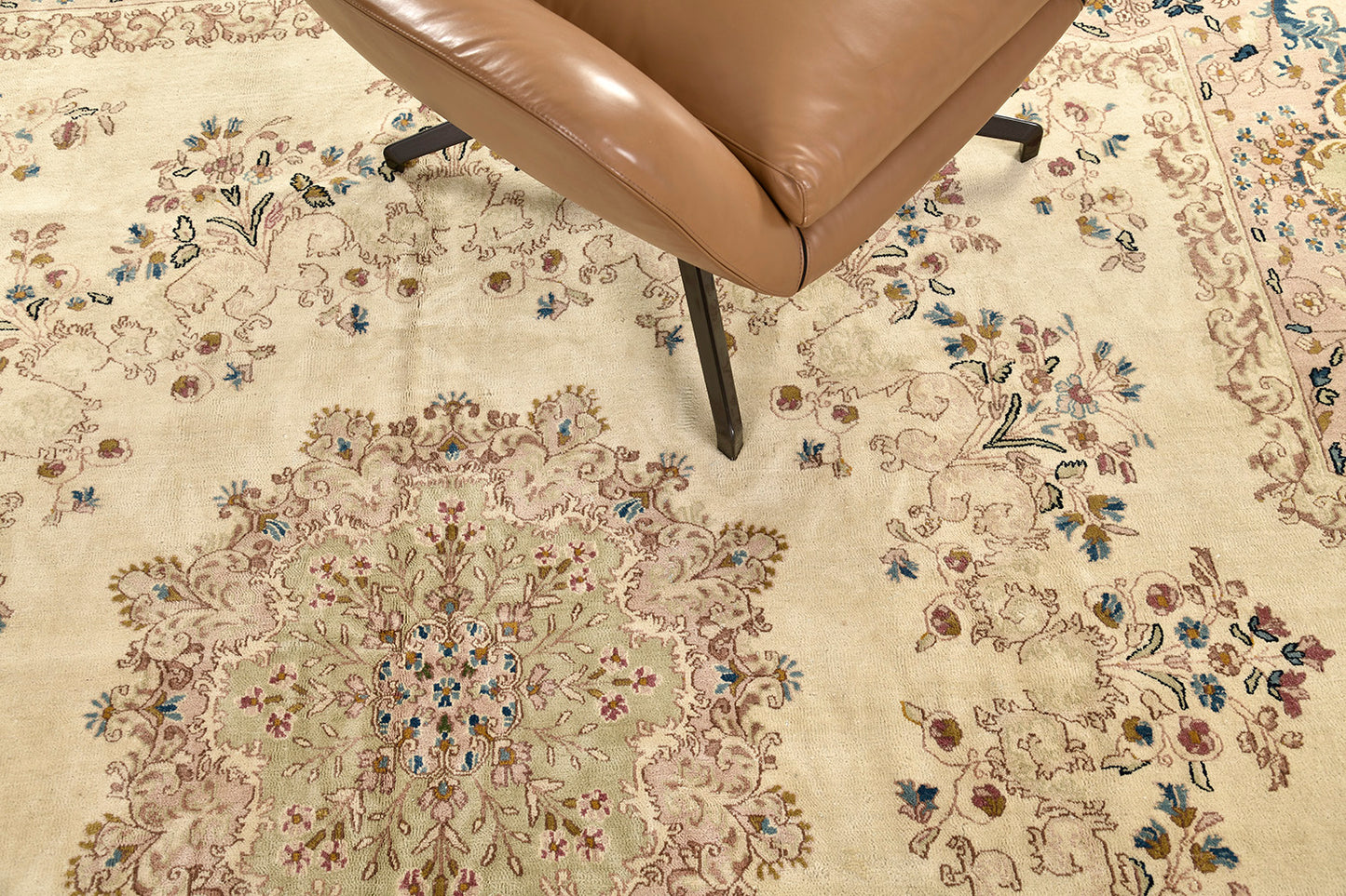 Vintage Persian Kerman Rug 55039