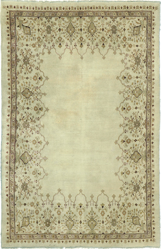 Persian Rug 125 Antique Persian Amritsar Open Field Rug 55053