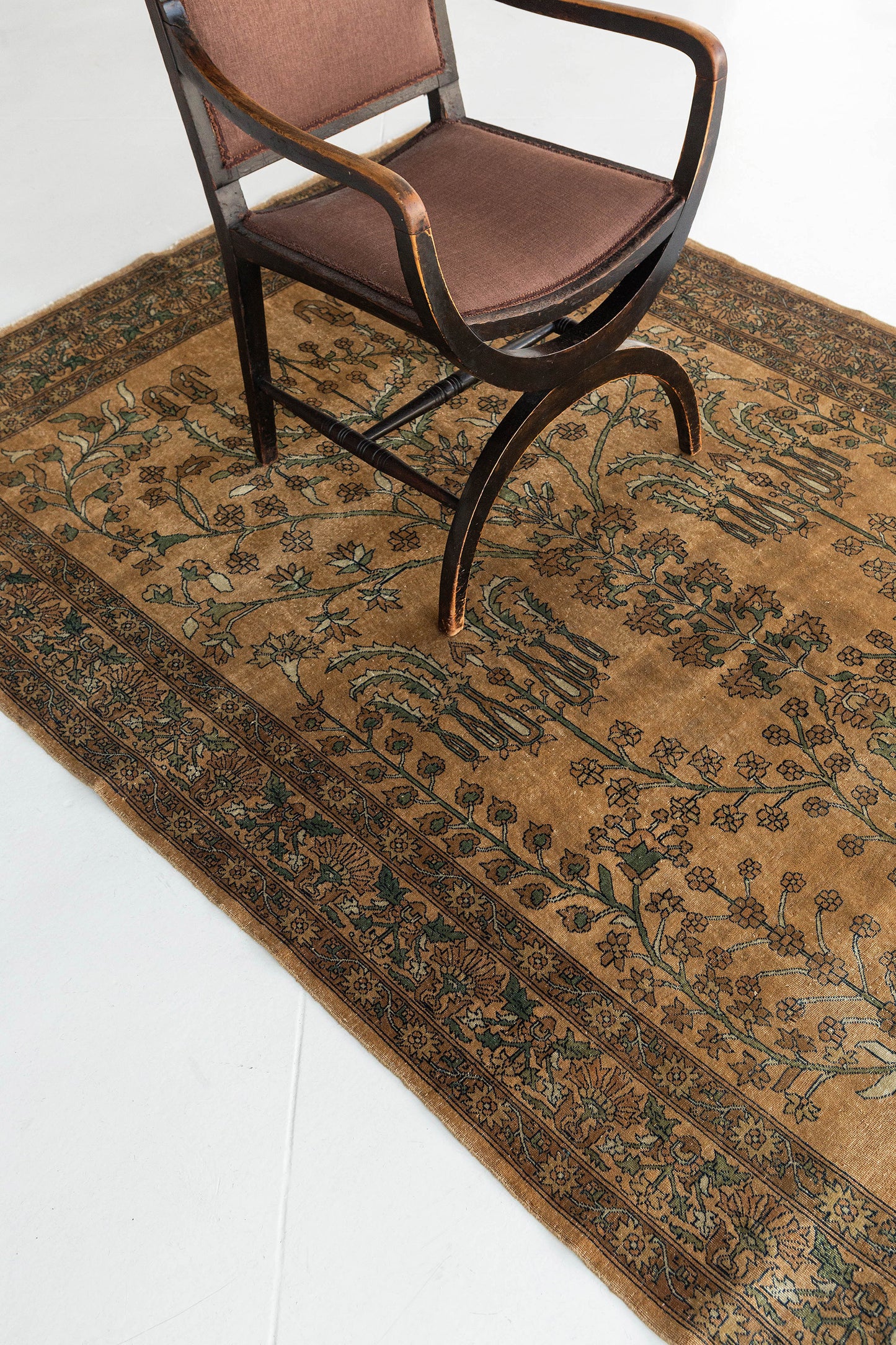 Antique Indo Agra Rug