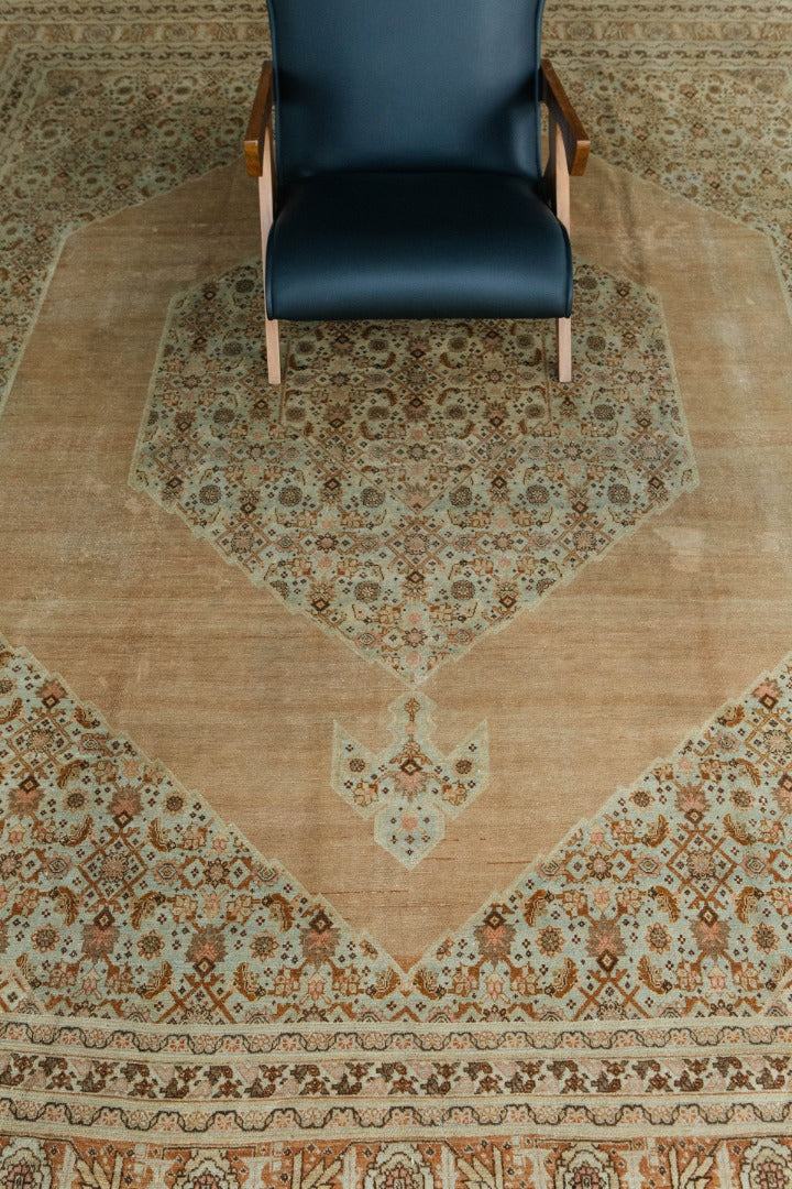 Antique Persian Tabriz Rug 55086