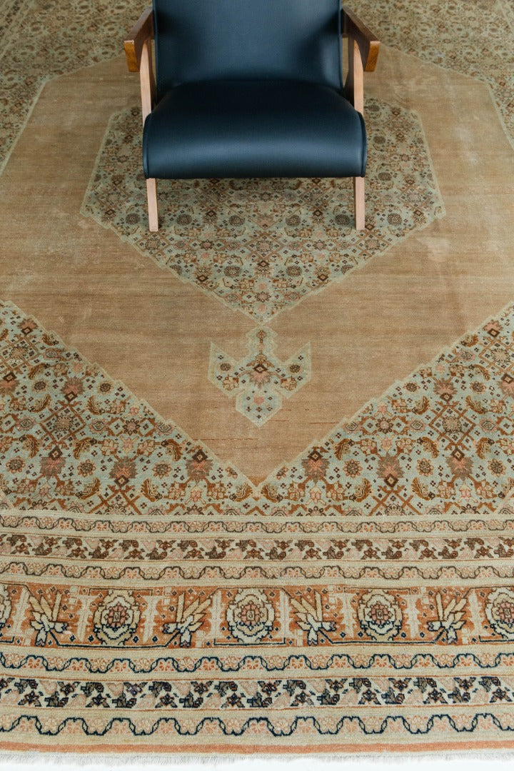 Antique Persian Tabriz Rug 55086
