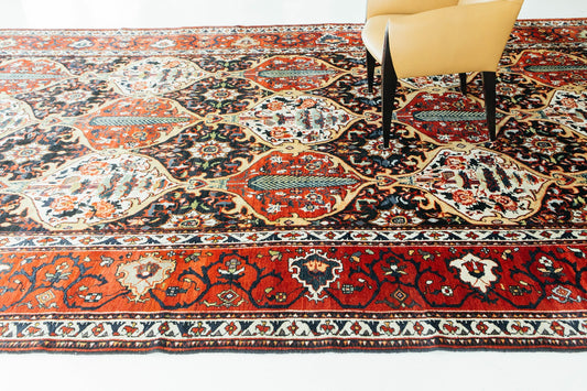 Persian Rug 184 Antique Persian Bakhtiari Rug 55094