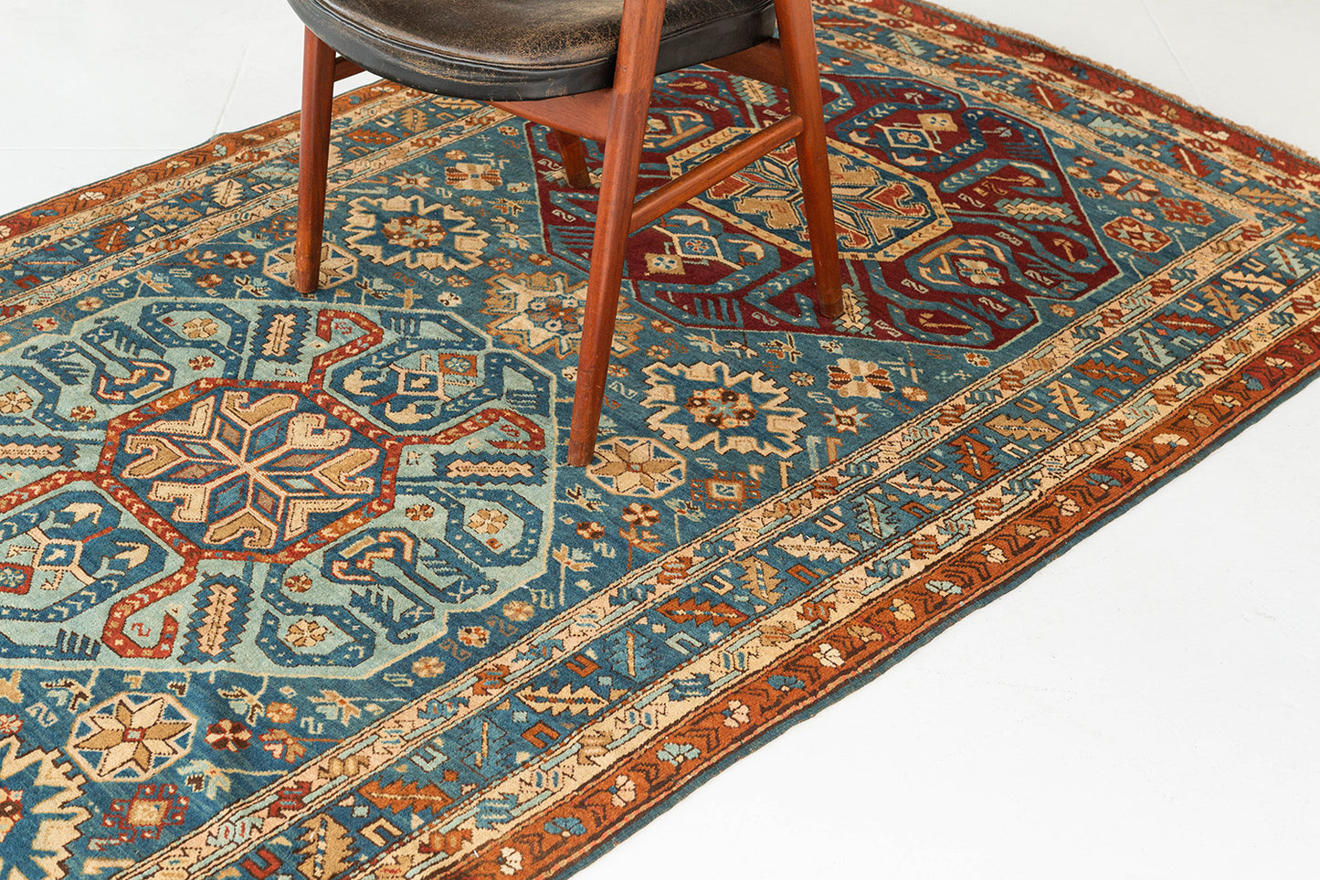 Antique Russian Kuba Runner