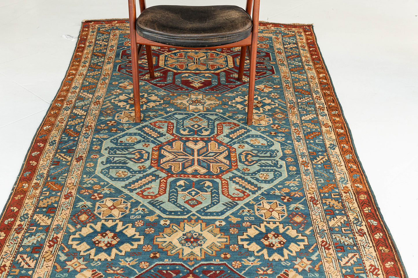 Antique Russian Kuba Runner
