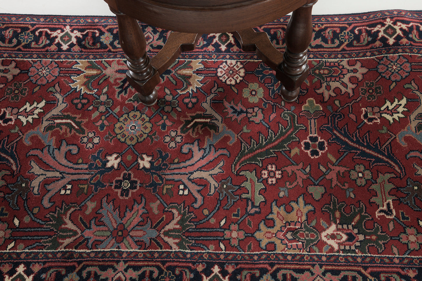 Natural Dye Indo Kashan Runner