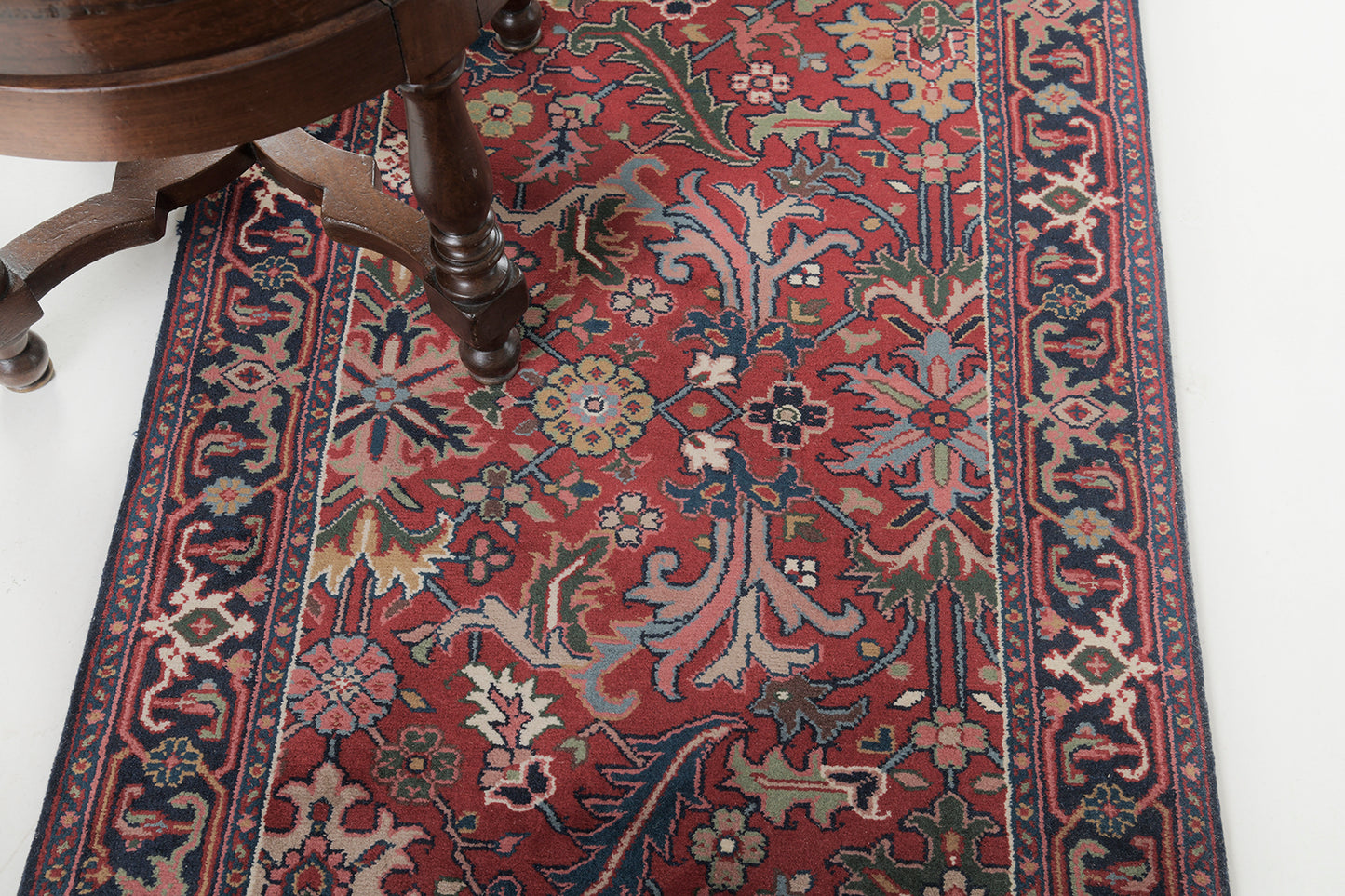 Natural Dye Indo Kashan Runner