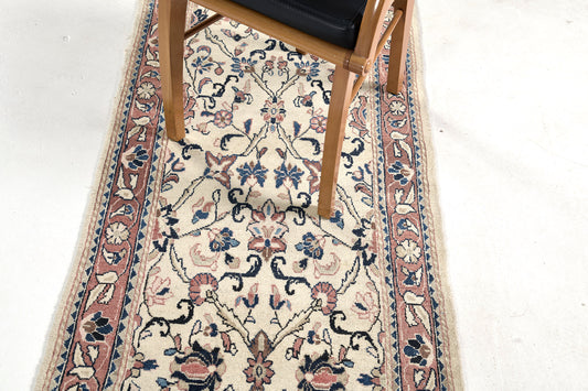 Persian Rug 4125 Vintage Persian Sarouk Runner 55228