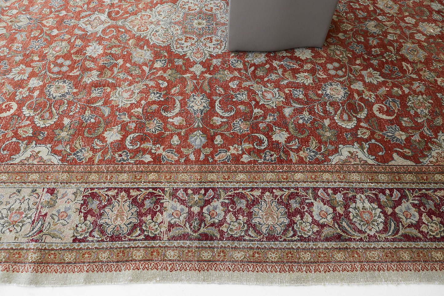 Vintage Persian Mahal Rug 55243