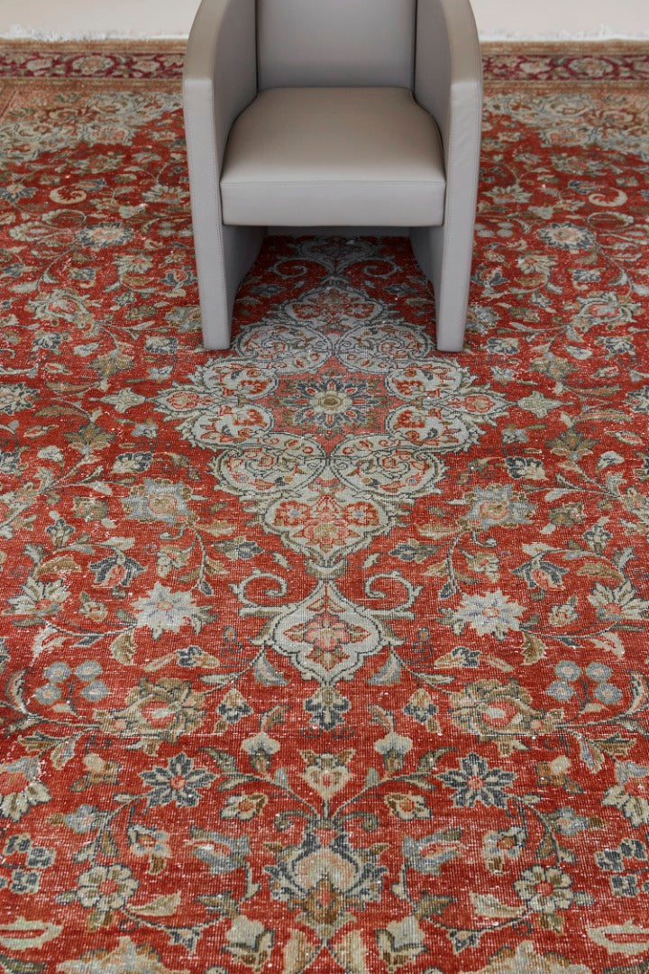 Vintage Persian Mahal Rug 55243
