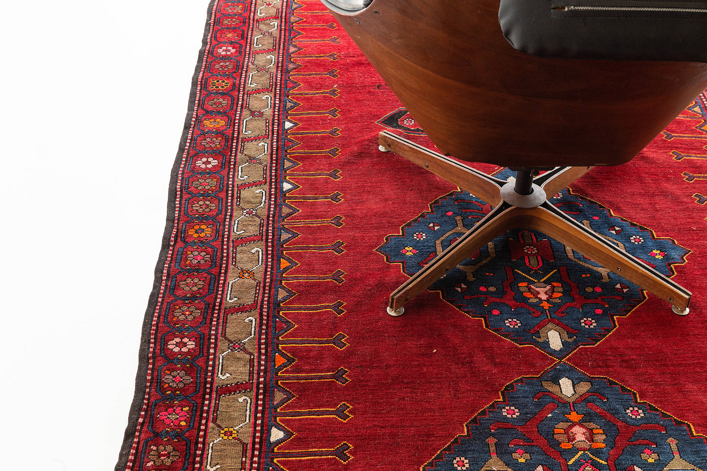 Persian Rug 3590 Vintage Persian Karabagh runner 55247