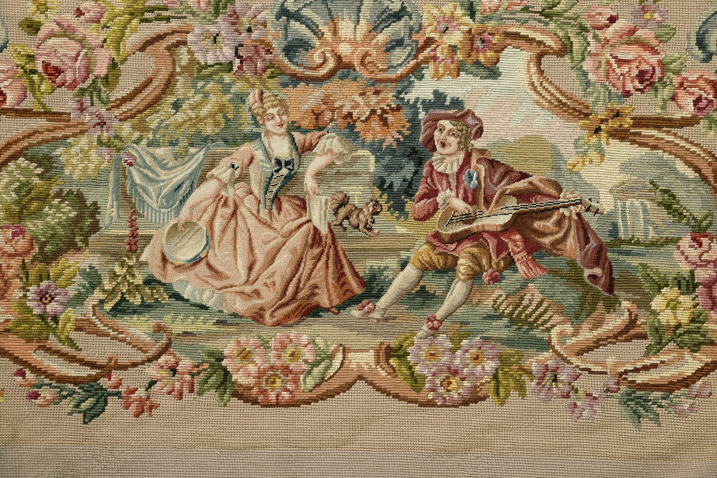 Vintage French Needle Point