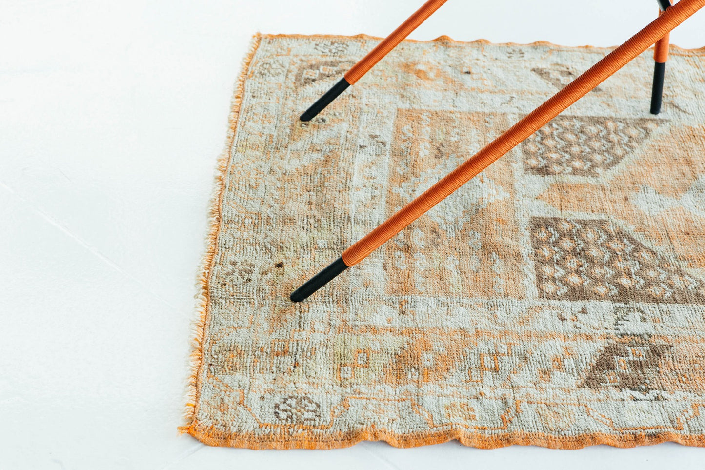 Antique Turkish Oushak Rug