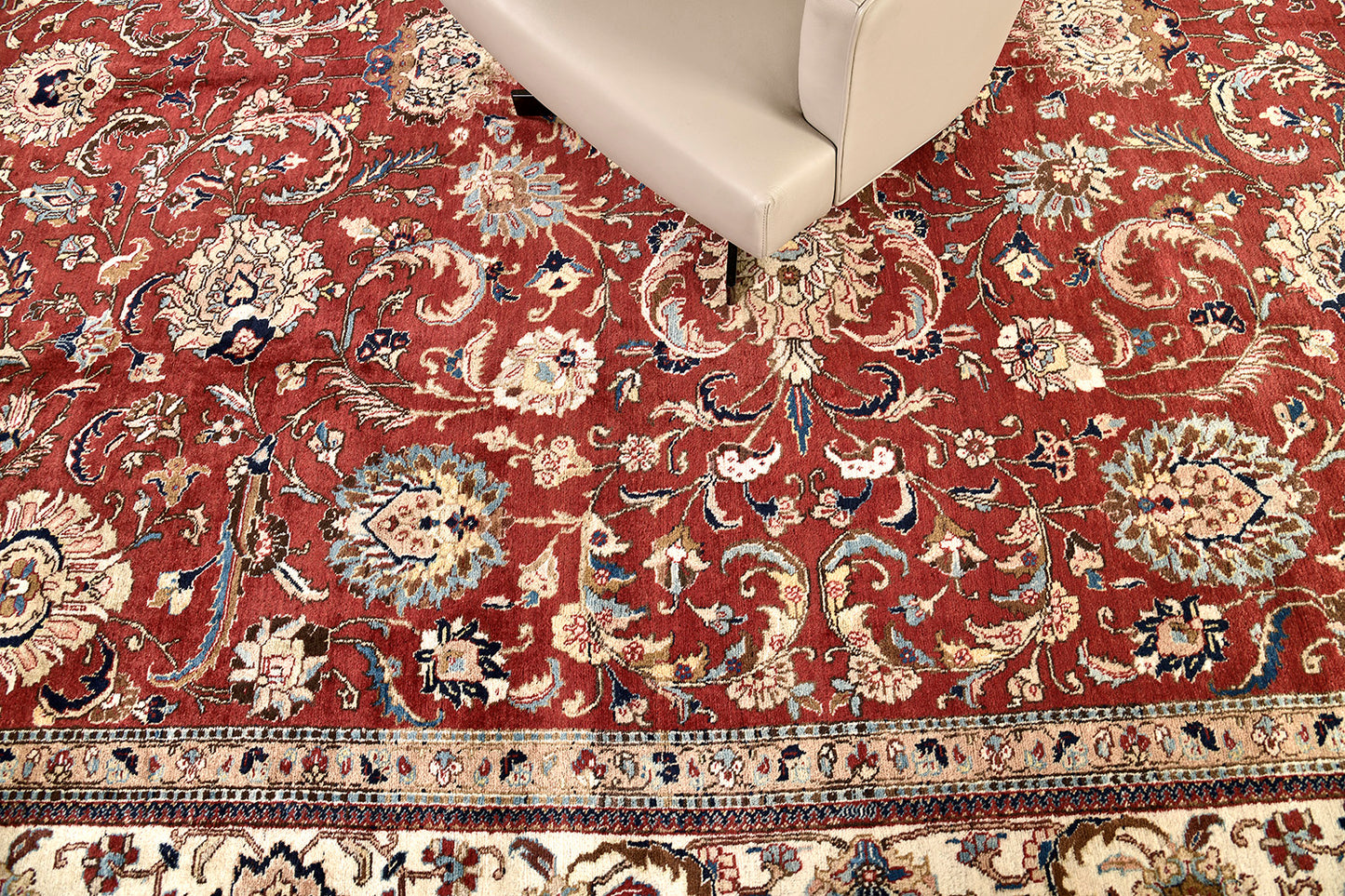 Persian Rug 4279 Vintage Persian Tabriz Rug 55451