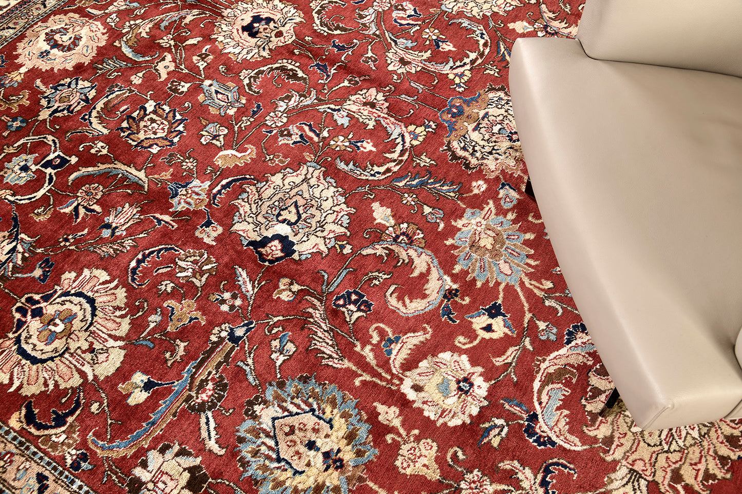 Persian Rug 4278 Vintage Persian Tabriz Rug 55451