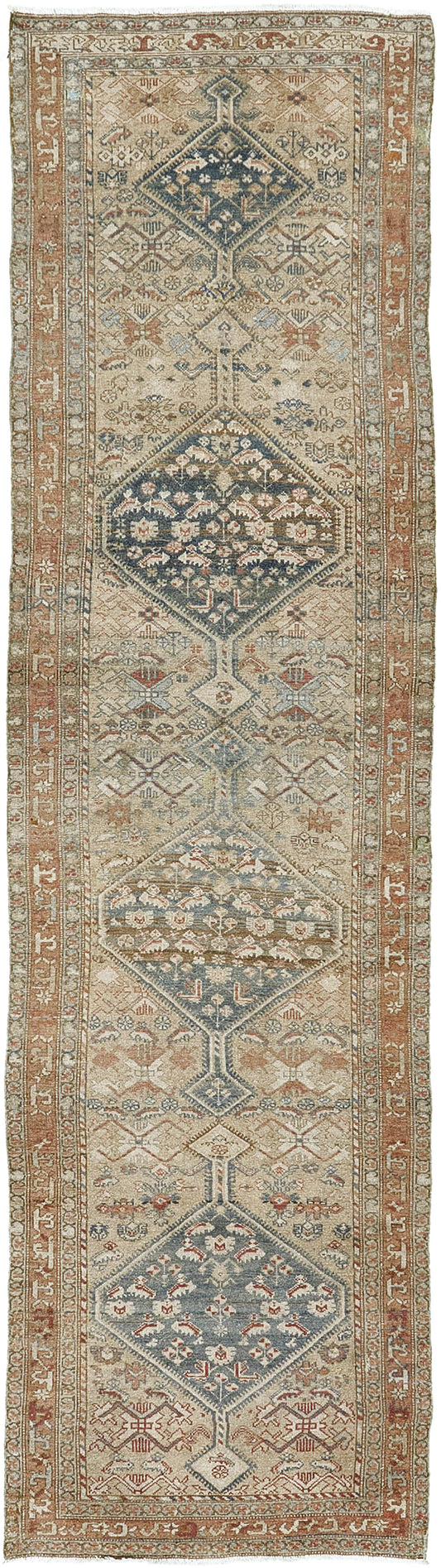 Persian Rug 20 Antique Fine Persian Malayer 56532