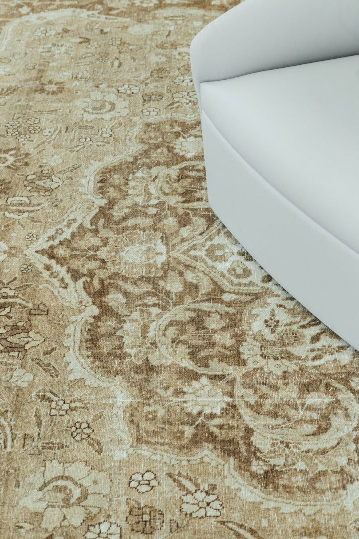 Antique Persian Tabriz Haji Jalili Style Rug 56539