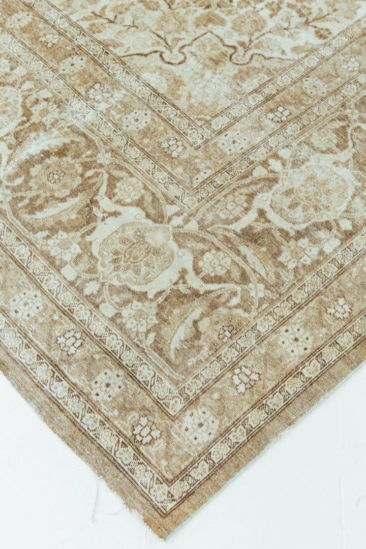 Antique Persian Tabriz Haji Jalili Style Rug 56539
