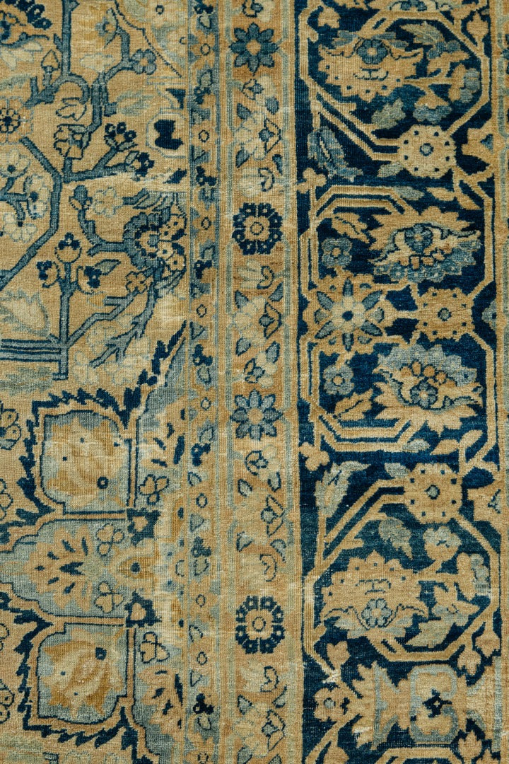 Antique Persian Kerman Rug Allover Design 56626