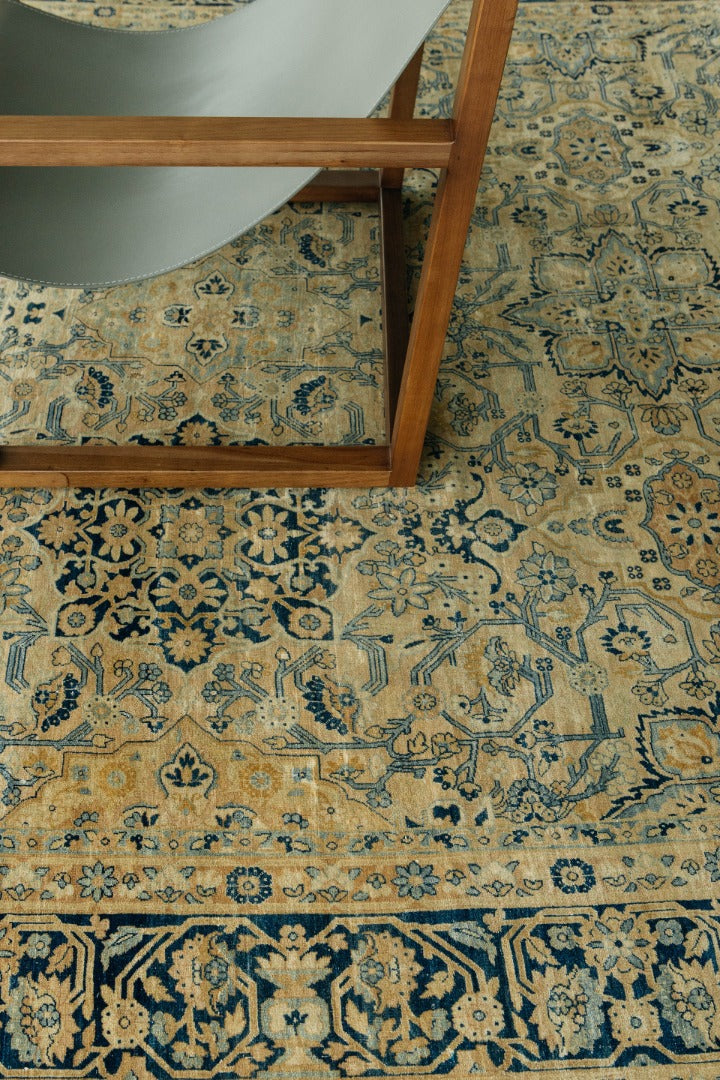 Antique Persian Kerman Rug Allover Design 56626