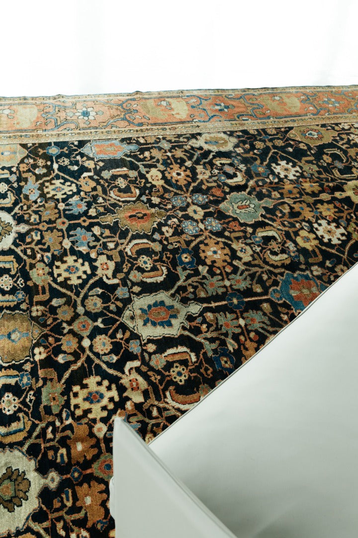 Persian Rug 2152 Antique Persian Sultanabad Rug Allover Design Square Rug 56639
